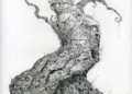 Mysterious Tree Drawing Pictures