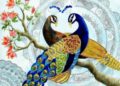 Romantic Peacock Painting
