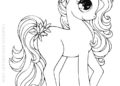 Sweet Unicorn Coloring Pages For Kids