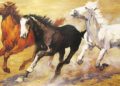 Triple Horse Painting