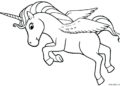 Unicorn Coloring Pages For Kids Free Printable