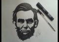Abraham Lincoln Drawing Ideas