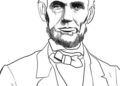 Abraham Lincoln Drawing Sketch Easy