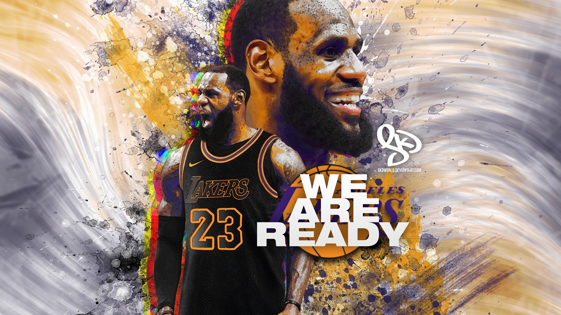 Lebron James Lakers Wallpapers HD For iPhone and Desktop ...
