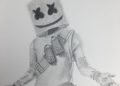 Marshmello Drawing Ideas Pictures