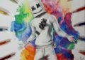 Marshmello Drawing Image