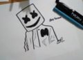 Marshmello Drawing Inspiration