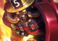 Mobile Legends Wallpaper HD For Phone of Johnson Fire Chief Skin