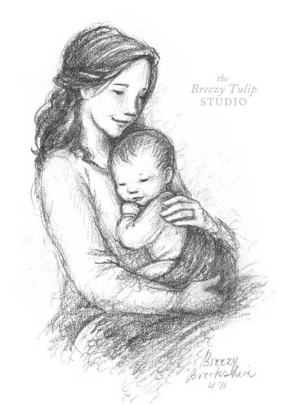 Mothers Day Drawings Ideas.
