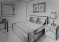 Perspective Drawing Ideas of Two Points Perspective Drawing of Bedroom