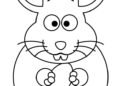 Simple Easter Bunny Drawing Ideas