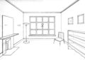 Simple Perspective Drawing Ideas For Interior