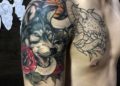 Wolf Tattoo Designs on Arm For Men