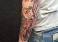 Wolf Tattoo Designs on Hand For Men