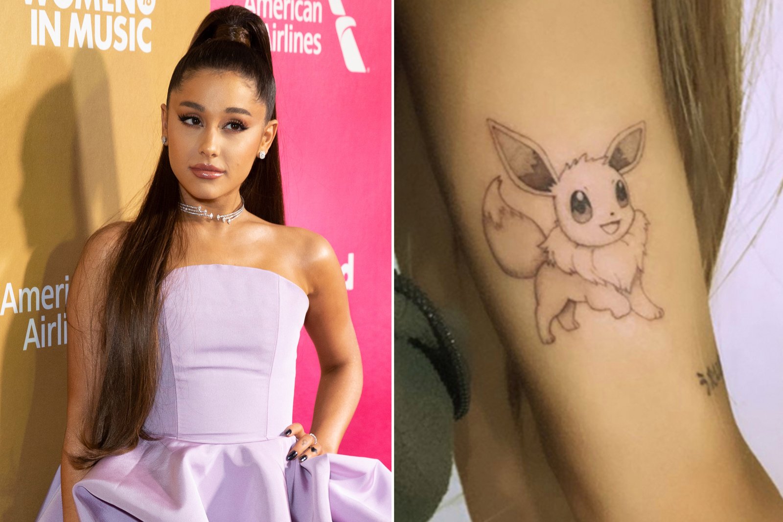 Ariana Grande Tattoo Collection Visual Arts Ideas