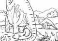 Dinosaurs Coloring Pages For Free