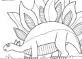 Dinosaurs Coloring Pages For Kids
