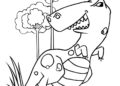 Dinosaurs Coloring Pages Images of Tyrannosaurus