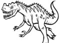 Dinosaurs Coloring Pages of T-Rex