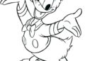 Donald Duck Coloring Pages For Children