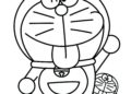 Doraemon Coloring Pages Easy