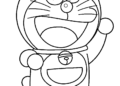 Easy Doraemon Coloring Pages