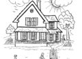 House Coloring Pages For Children
