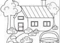 House Coloring Pages Inspiration For Children