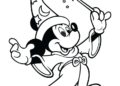 Mickey Mouse Coloring Pages As A Witch 2019