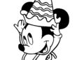 Mickey Mouse Coloring Pages Free Download