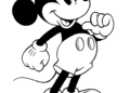 Mickey Mouse Coloring Pages Images