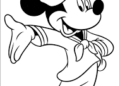 Mickey Mouse Coloring Pages Printable Free