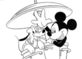 Mickey Mouse Coloring Pages and Pluto