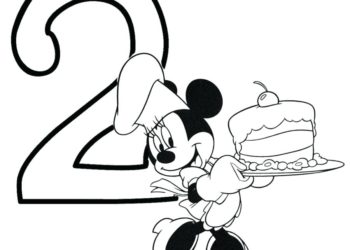Minnie Mouse Coloring Pages - Visual Arts Ideas