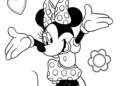 Minnie Mouse Coloring Pages For Children