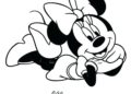 Minnie Mouse Coloring Pages Free Download
