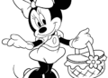 Minnie Mouse Coloring Pages Printable Free