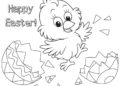 Preschool Coloring Pages of Chicken