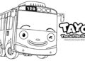 Tayo Coloring Pages Images
