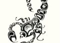 Tribal Scorpion Tattoo Design Ideas For Men