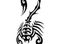 Tribal Scorpion Tattoo Ideas Pictures