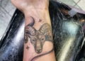 Aries Tattoo Ram For Females on Wrist