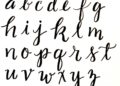 Calligraphy Letters Easy For Dummies