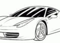 Car Coloring Pages Sportcar