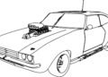 Car Coloring Pages of Old Car