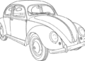 Classic Car Coloring Pages For Kid