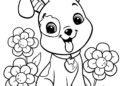 Cute Dog Coloring Pages