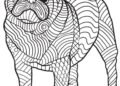 Dog Coloring Pages For Adult