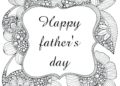 Fathers Day Coloring Pages For Adult