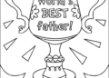 Fathers Day Coloring Pages Funny